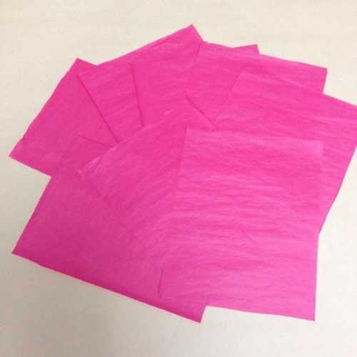  पिंक (गुलाबी) रंग का टिशू पेपर 