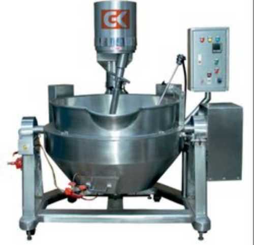 Galvanized Sheet Plc Controller Cooking Mixer Machine