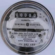 Silver Utility Meter