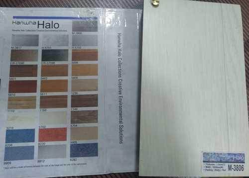 Acid Corrosion Resistant Hospital Colored Vinyl Flooring 