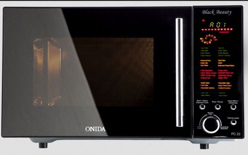 Onida Microwave Oven - 20 Litres, 700W Output Power, 255 mm Turntable Diameter - Auto Cook Menu for Effortless Indian Cooking