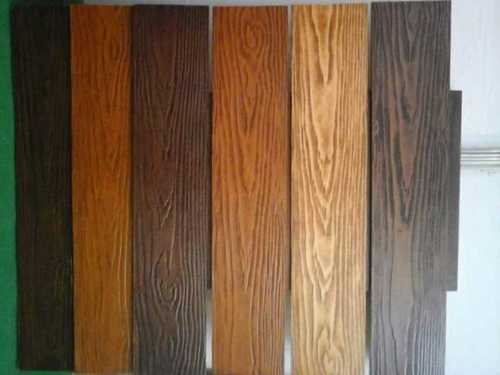 Smooth Surface Wooden Planks Core Material: Cement Fiber