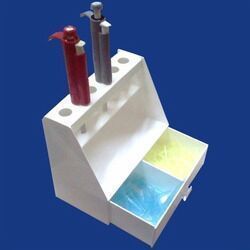 Micropipette Stand With Tips Drawer (6 Hole) Application: Laboratory