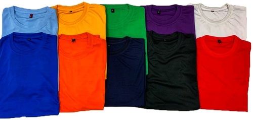 Customize Plain Round Neck T- Shirt