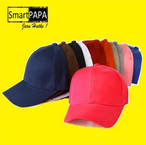 All Colours Available Premium Plain Sports Caps