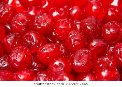 A Grade Glace Red Cherries