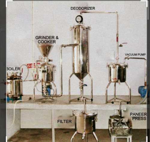 Stainless Steel Automatic Soya Paneer Making Machine