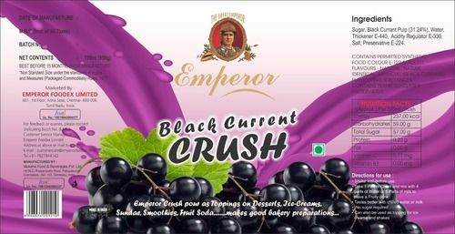 Pure Black Currant Crush