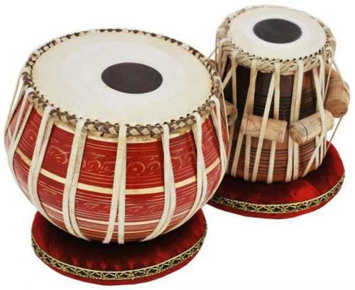 Brown Pure Wooden Tabla Set