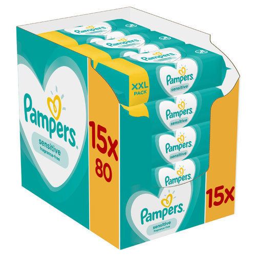 Baby Care Sell Pampers Sensitive Wipes