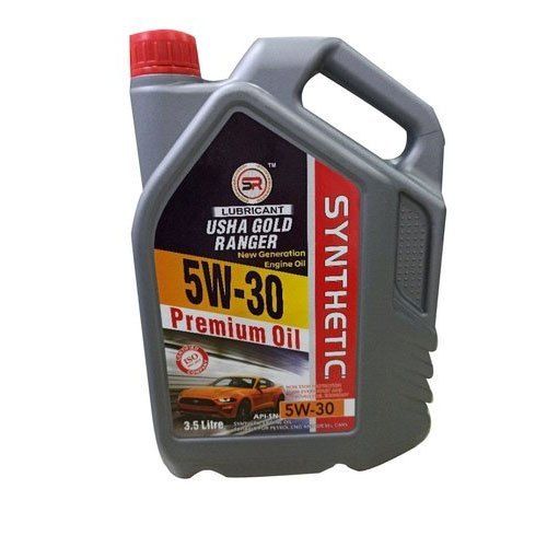 White 5W-30 Api Sn Synthetic Car Engine Oil