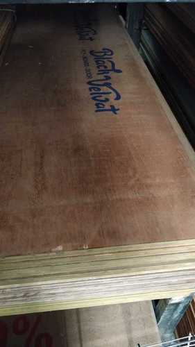 Brown Plain Laminated Plywood - 10-20 mm Thickness, Color Coated Finish | Anti Cracking, Strong Screw Holding, Abrasion Proof