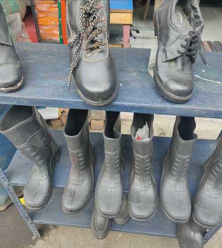  पुरुषों के काले सुरक्षा जूते, पैर की लंबाई: 26-30 सेमी