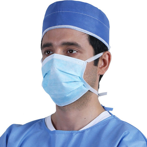 Nonwoven Disposable 3 Ply Face Mask