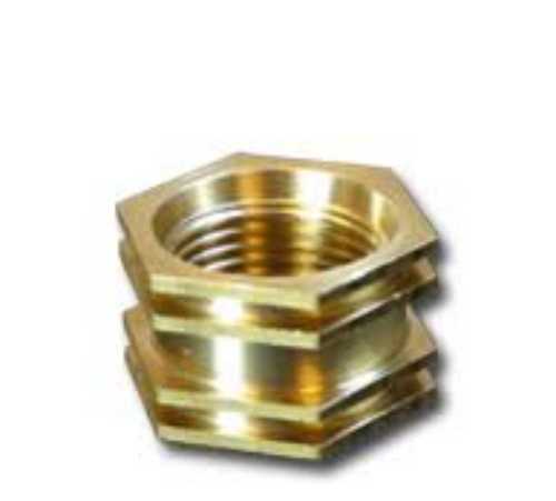 Pure Brass Hex Inserts, Size: 1/2 Inch To 50 Inch