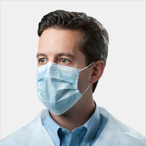 Steel &Plastic Medical Earloop Face Mask