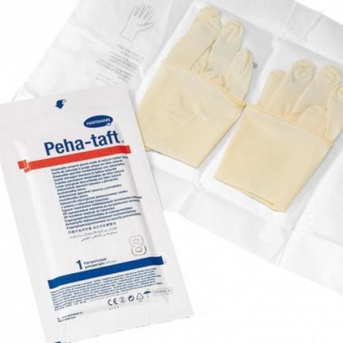 Creamy White Powder Free Latex Surgical Gloves