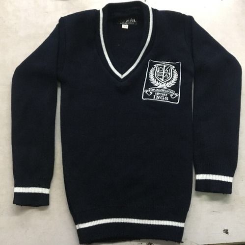 Full Sleeves School Uniform Sweater Age Group: 3 Year To 20 Years at ...