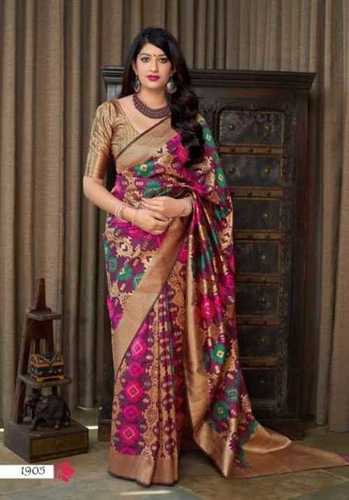 Buy Stunning Banarasi Silk Sarees Online | Zeel Clothing | Occasion: Party