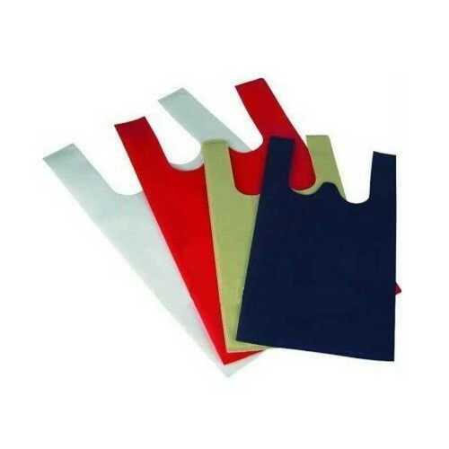 Non Woven Carry Bags - All Size Options Premium Quality Non Woven Fabric Material Strong Hand Length Handle Neat Stitching Design for Easy Shopping
