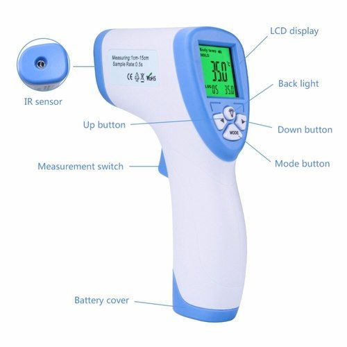 4 In 1 Ear Forehead Room Thermometer Application: Clinics