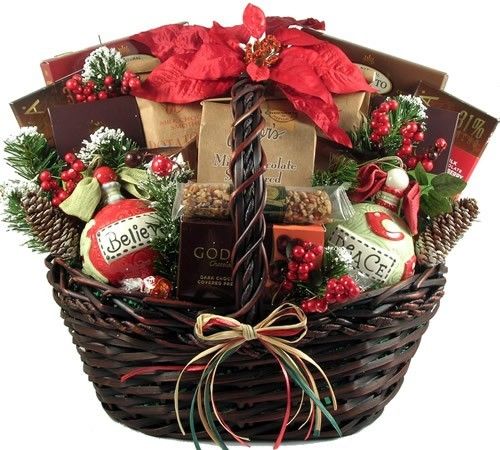 Holiday Gift Basket For Gift Packing