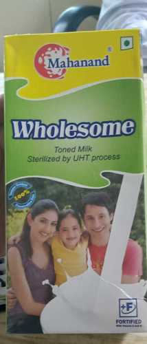 White Mahananda Tetra Pack Milk 