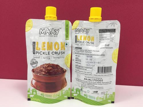 Excellent Taste Lemon Pickle Crush Additives: No Additives Added