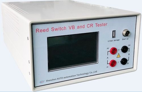 White Reed Switch Voltage Breakdown And Contact Resistance Tester