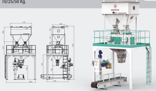 Semi-Automatic Semi Automatic Flour Bagging Machine