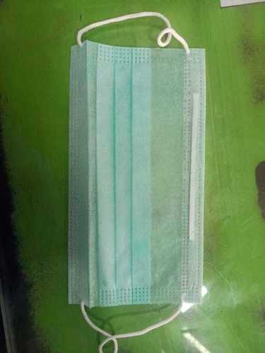 3 Ply Disposable Face Mask Age Group: Adults