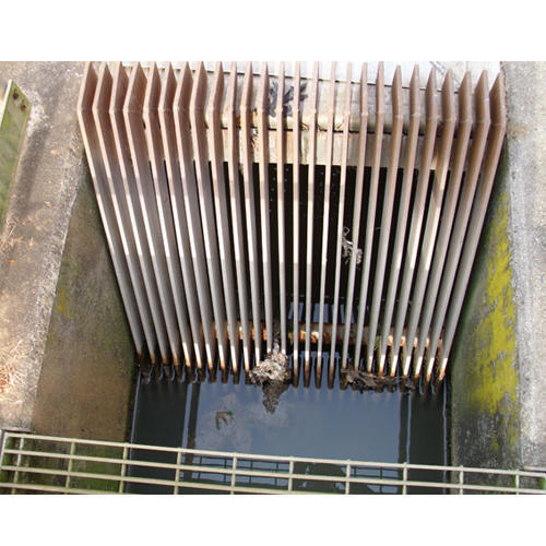 Mechanical Stepped Fine Bar Screen Mat Application: Waste Water Treatment Plant