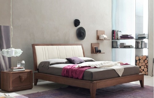Rica Bedroom Bed - Solid Wood, Indoor Furniture | Modern Design, Eye-Appealing Look, Durable for Home and Hospitality Use