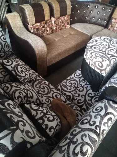 Dark Brown Stylish And Designer Wooden Sofa