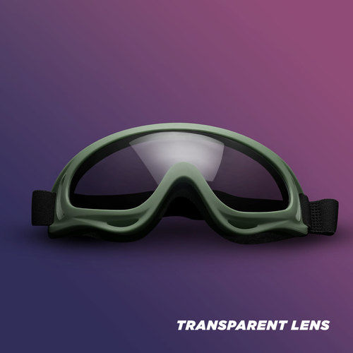 Army Edition - Transparent Lens Biking Goggles