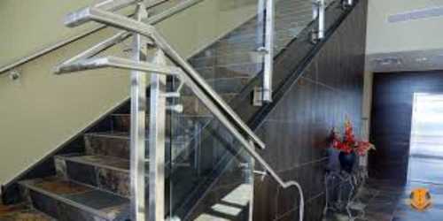 Eco Friendly Fully Polished Stainless Steel Stair Railing