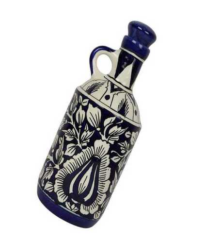 Handmade Painted Ceramic Handicraft Bottle