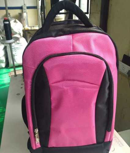 Plain Pink Color Laptop Bag Size: Customized