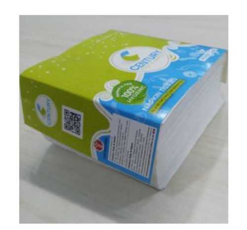 Plain White Tissues Paper Sheet