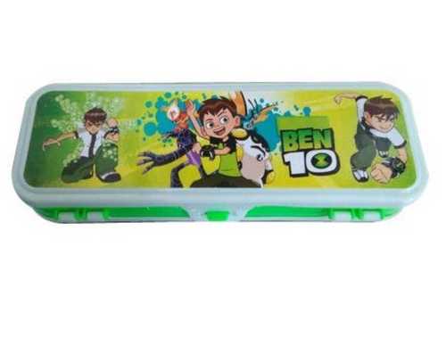 Light Weight Printed Plastic School Pencil Box 