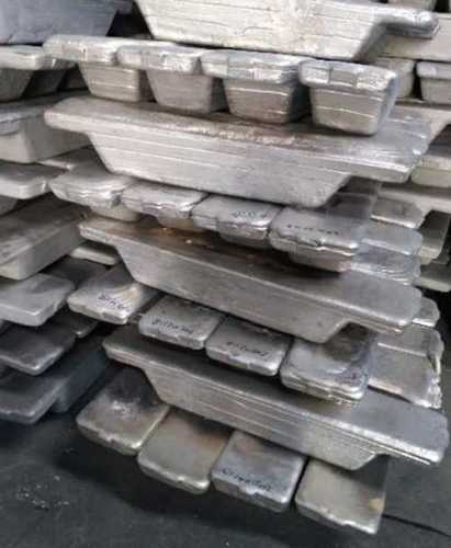 Silver Soft Aluminium Ingot With 98.3% Purity