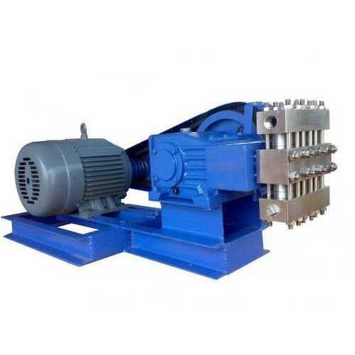 Blue High Pressure Plunger Pump