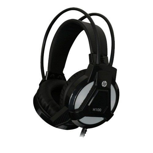 Hp Headphone With Microphone Body Material: Plastic