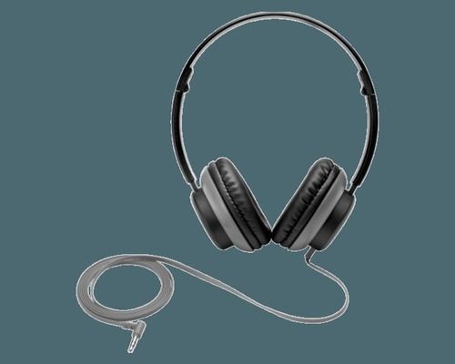 Hp Headphone With Microphone Body Material: Plastic