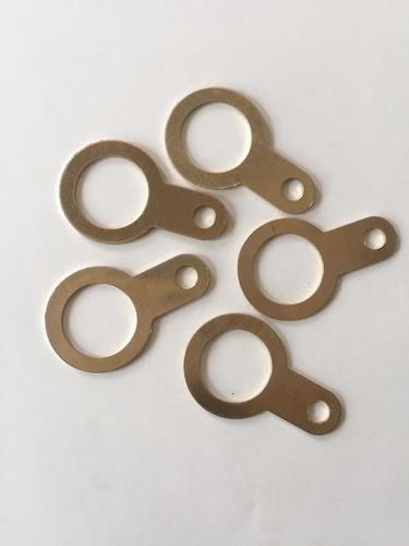 Natural Industrial Brass Earth Tags