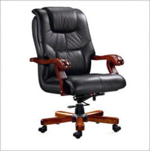 Medium Back Leather Office Chair