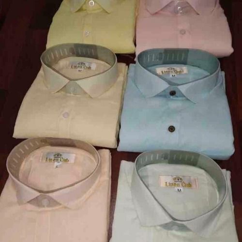 Mens Plain Cotton Shirts Age Group: Adult