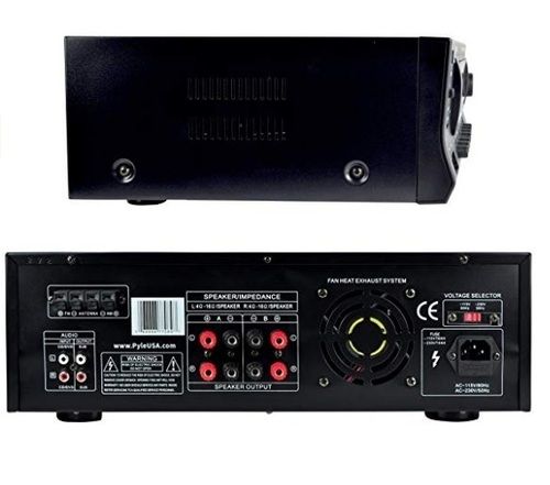 Stereo Equalizer Sound System - 430x380x130mm, Black | Ultra Low-Noise Audio, 2.1 Channels, 35Hz-16KHz Frequency Response, USB/SD/Firmware Support, One Year Warranty