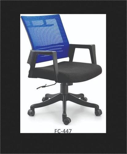 Machine Made Black Office Mesh Chair (Fc 447)