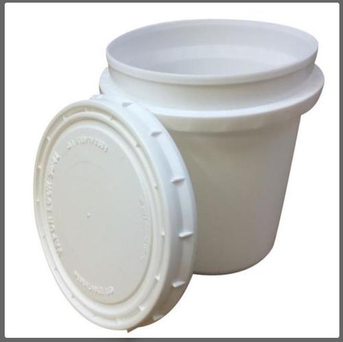 White Plastic Container For Construction Chemical